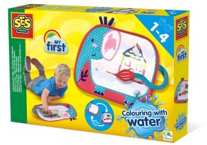 Moje pierwsze kolorowanie wodą - tablica słonik SES Creative 