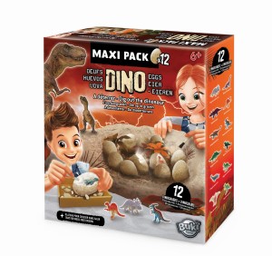 12 jajek dinozaura Mały Archeolog Buki