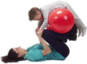 Piłka fasolka do ćwiczeń Physio Roll 40x65 cm Gymnic