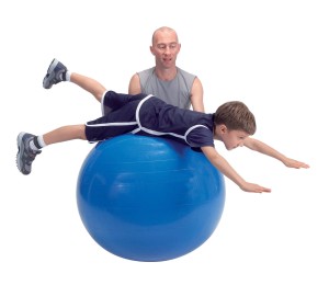 Duża piłka do ćwiczeń 95 cm Physio Gymnic