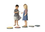 Dyski sensoryczne pastelowe 10 szt. Nordic Gonge - zabawki sensoryczne