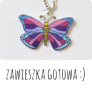 Instrukcja wypiekanki - gotowy breloczek z folii termokuczliwej
