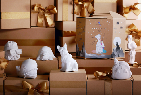 Candellana Kids - kolorowanki 3D - figurki odlewy gipsowe z farbkami i pędzelkami